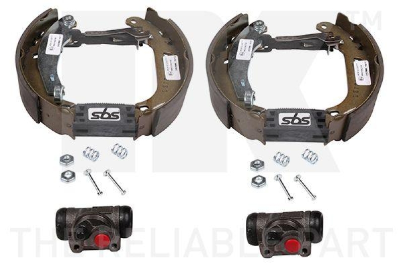NK Brake Set, drum brakes