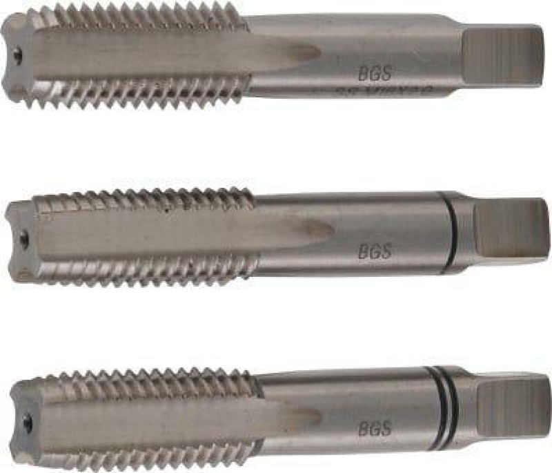 Gewindebohrer-Satz | Vor-, Mittel- und Fertigschneider | HSS-G | M16 x 2,0 mm...