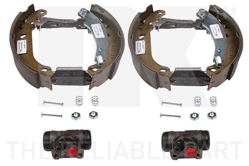 NK Brake Set, drum brakes