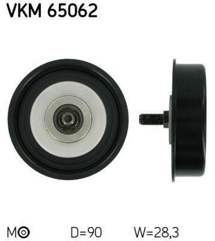 SKF Riemenspanner, Keilrippenriemen VKM 65062