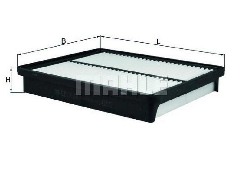 MAHLE ORIGINAL Luftfilter LX 3540