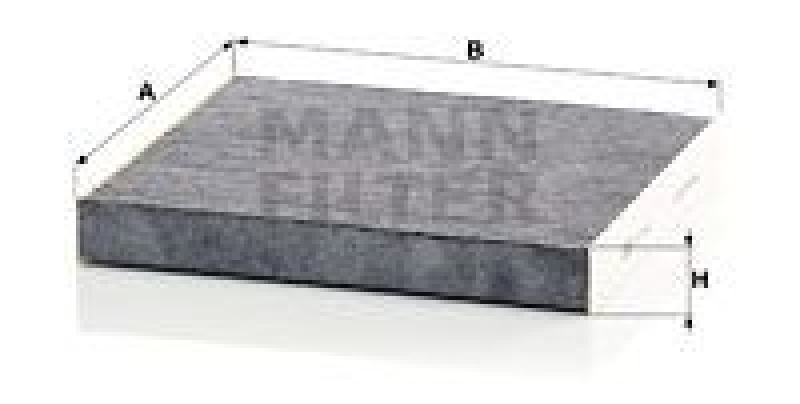 MANN-FILTER Filter, interior air
