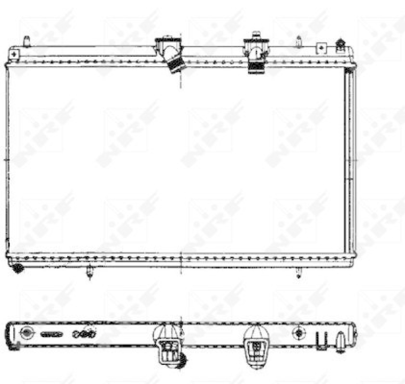 NRF Radiator, engine cooling
