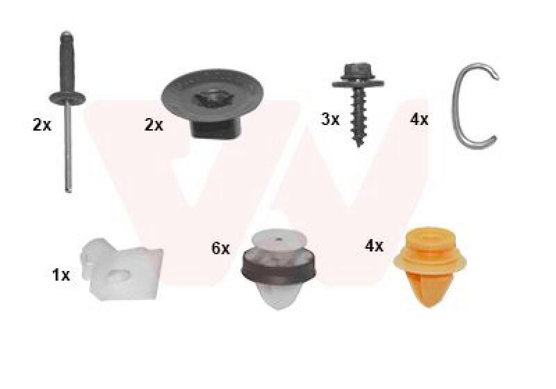VAN WEZEL Montagesatz, Sto&szlig;f&auml;nger 4386793