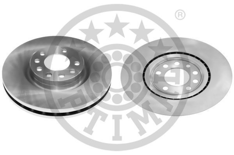 2x OPTIMAL Brake Disc