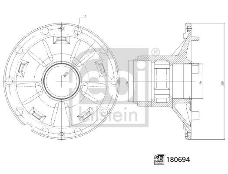 FEBI BILSTEIN Radnabe