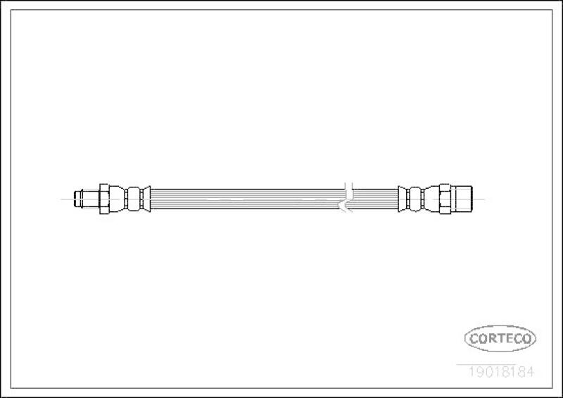 CORTECO Brake Hose