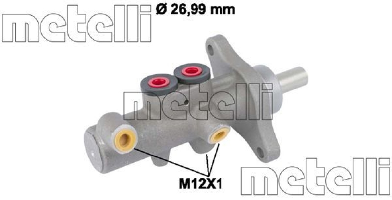 METELLI Brake Master Cylinder