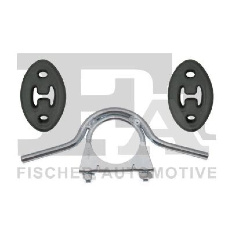 FA1 Mount, exhaust system