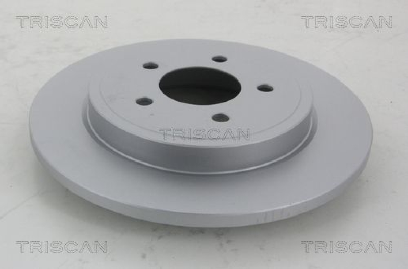 2x TRISCAN Brake Disc COATED