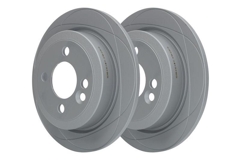 ATE Powerdisc Bremsscheiben 259mm + Bremsbel&auml;ge Hinten passend f&uuml;r ...