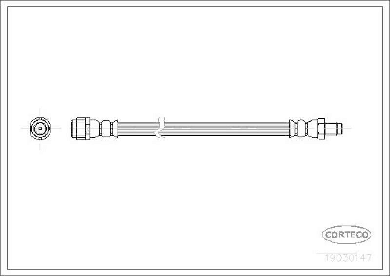 CORTECO Brake Hose