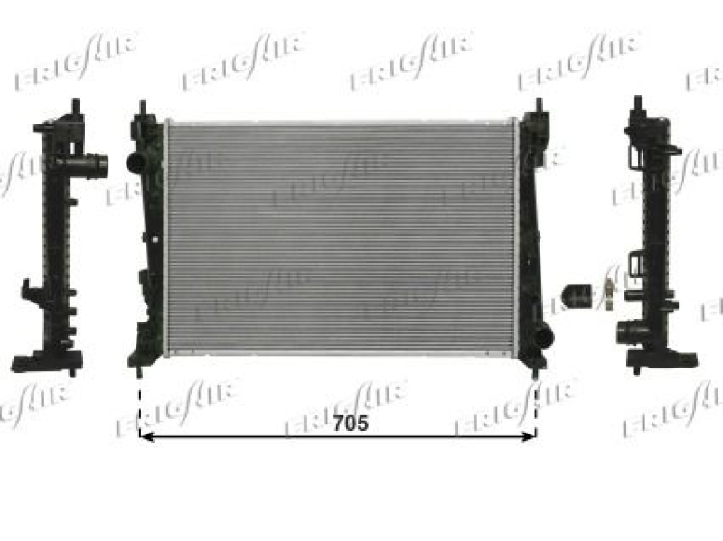 FRIGAIR Radiator, engine cooling