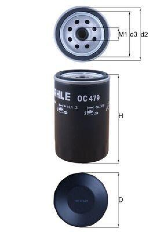 MAHLE Oil Filter