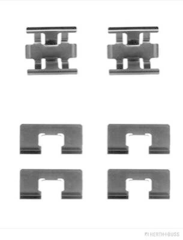 HERTH+BUSS JAKOPARTS Zubeh&ouml;rsatz, Scheibenbremsbelag