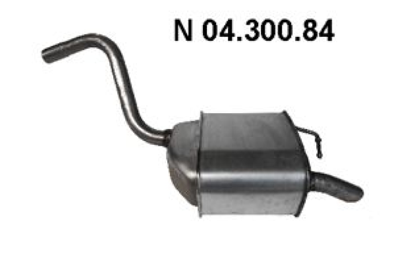 EBERSPÄCHER Rear Muffler