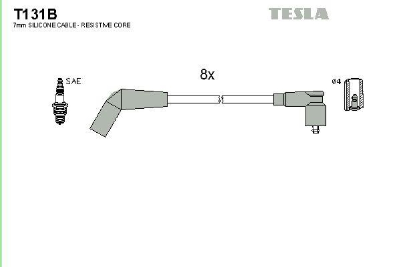 TESLA Z&uuml;ndleitungssatz