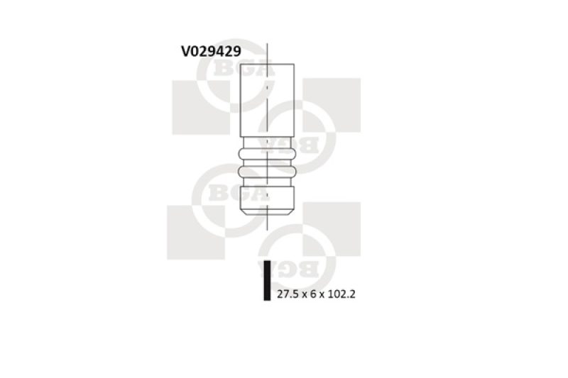 BGA Auslassventil V029429