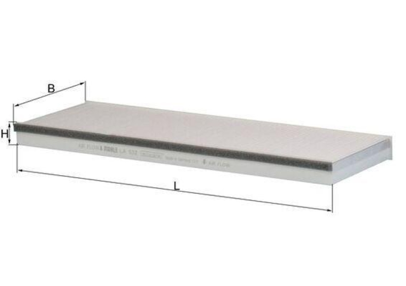 MAHLE ORIGINAL Filter, interior air