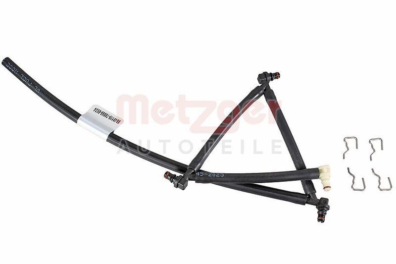 METZGER Hose, fuel overflow