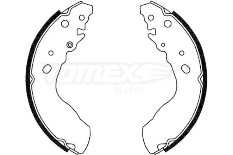 TOMEX Brakes Bremsbackensatz