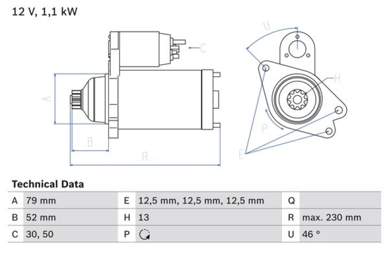 BOSCH Starter