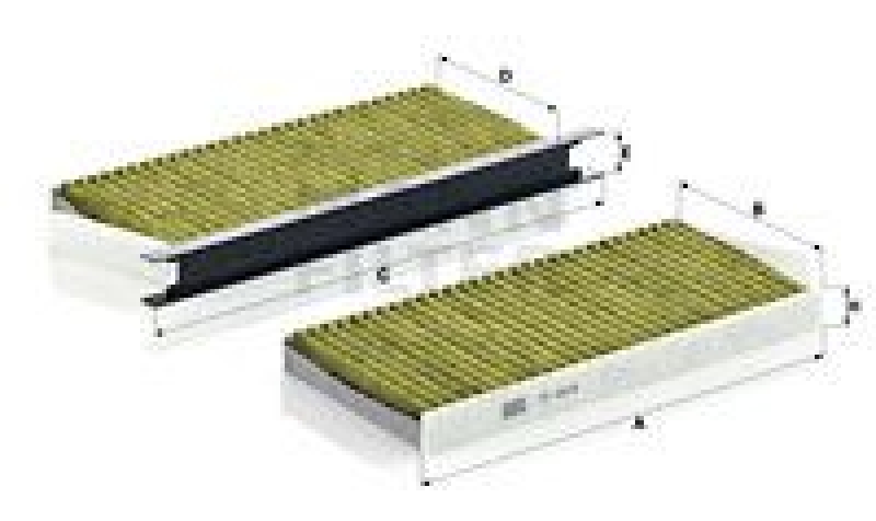 MANN-FILTER Filter, interior air FreciousPlus