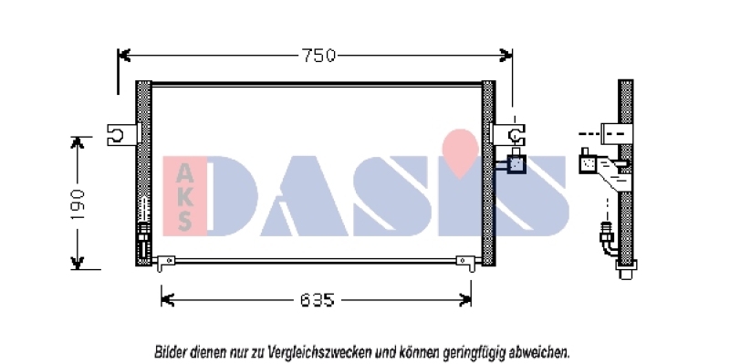 AKS DASIS Dryer, air conditioning