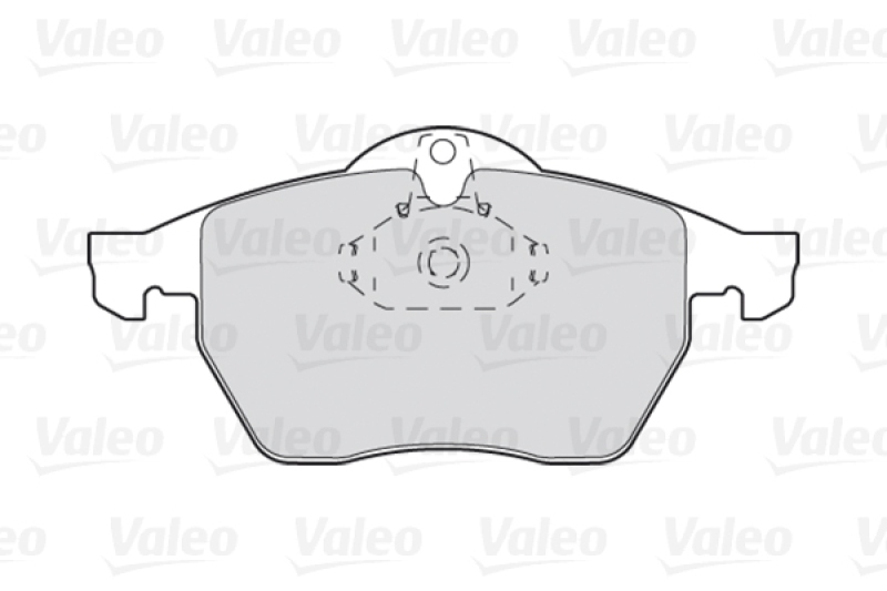 VALEO Brake Pad Set, disc brake FIRST