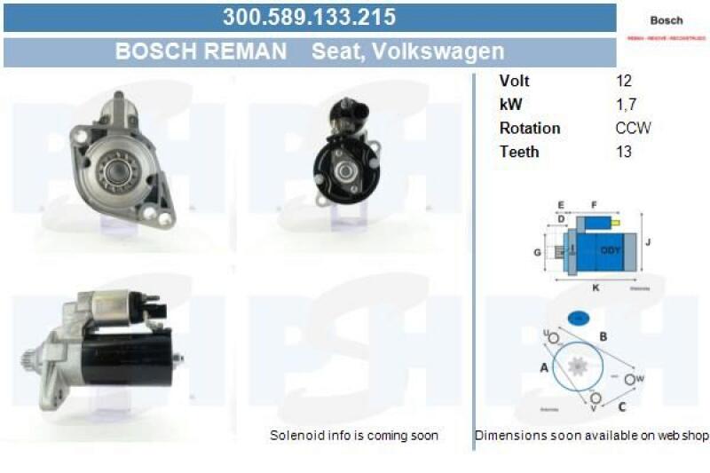 BV PSH Starter 300589133215