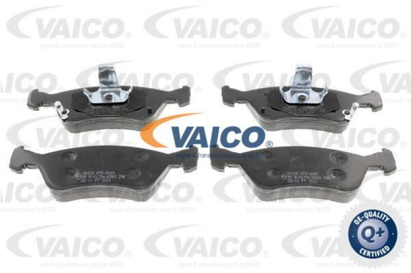 VAICO Brake Pad Set, disc brake Q+, original equipment manufacturer quality