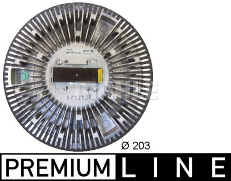 MAHLE Clutch, radiator fan BEHR *** PREMIUM LINE ***