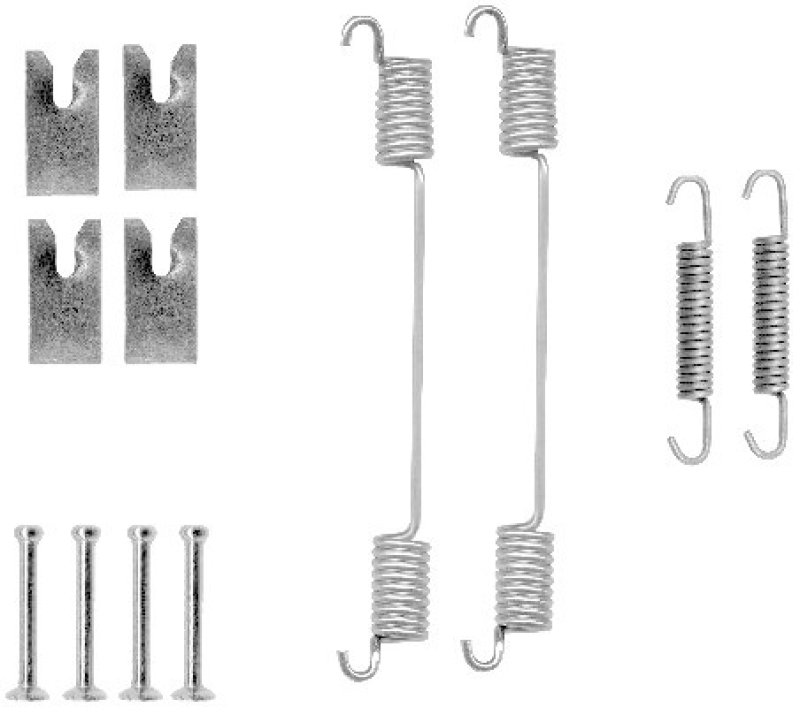 TEXTAR Accessory Kit, brake shoes