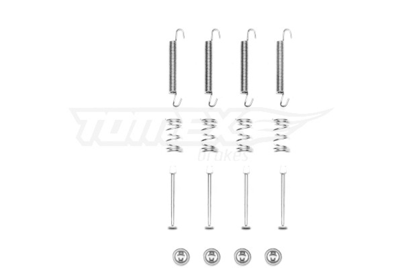 TOMEX Brakes Zubehörsatz Bremsbacken Trommelbremse Montagesatz