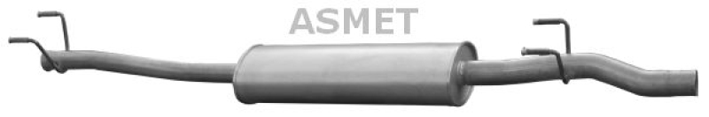 ASMET Centre Muffler