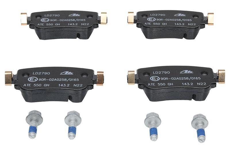 ATE Bremsscheiben 272mm + Ceramic Bremsbel&auml;ge Hinten passend f&uuml;r VW...