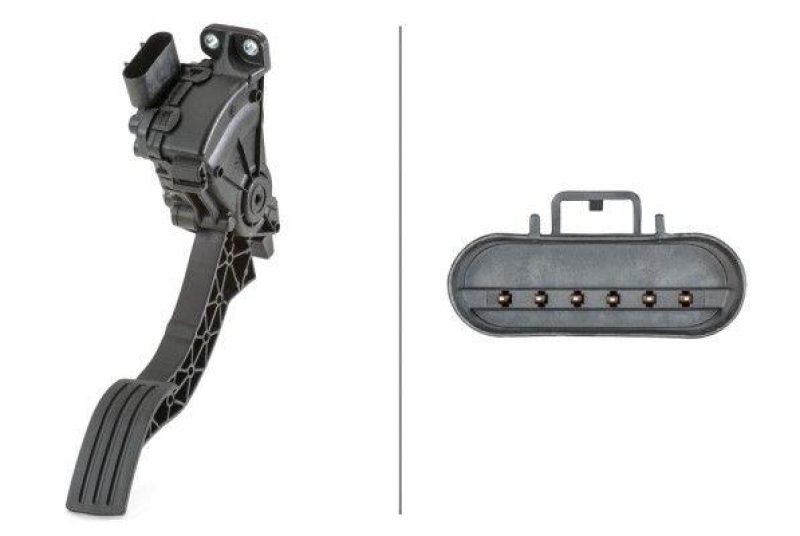 HELLA Sensor, accelerator pedal position