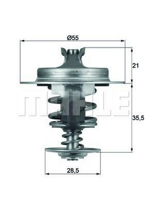 MAHLE Thermostat für Kühlmittel / Kühlerthermostat