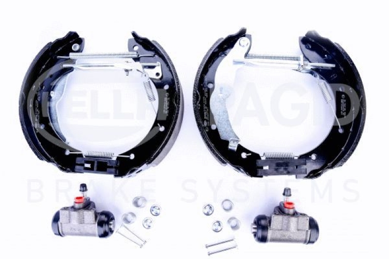 HELLA Brake Shoe Set Shoe Kit Pro