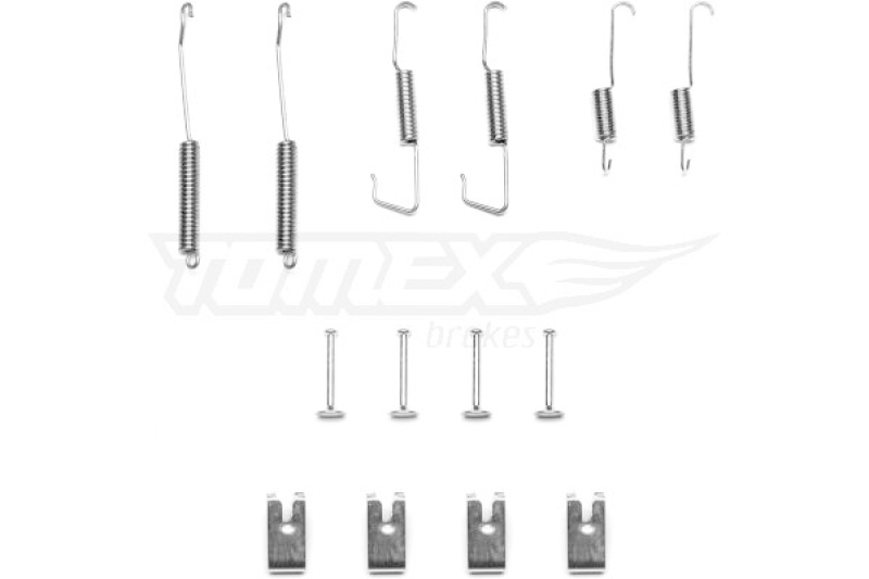 TOMEX Brakes Zubehörsatz Bremsbacken Trommelbremse Montagesatz