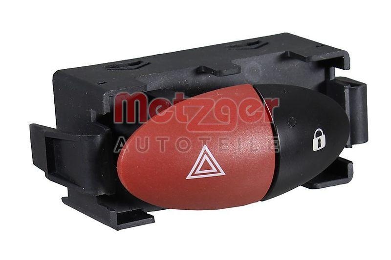 METZGER Hazard Warning Light Switch GREENPARTS