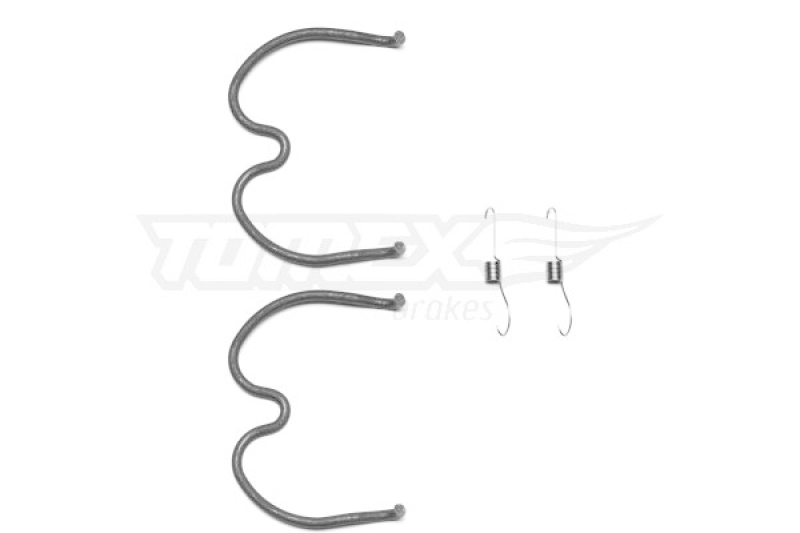 TOMEX Brakes Zubehörsatz Bremsbacken Trommelbremse Montagesatz