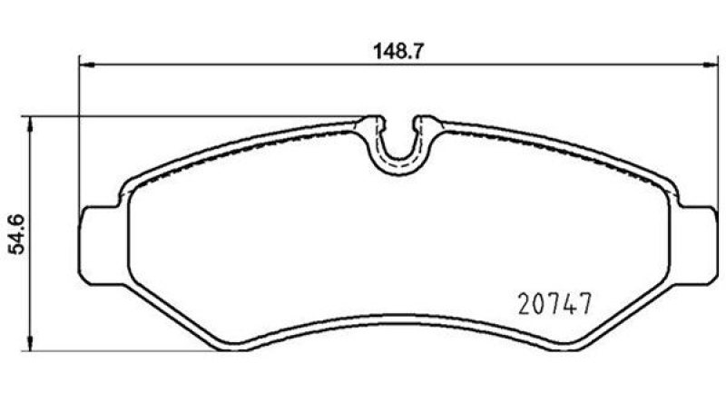 MAGNETI MARELLI Bremsbelagsatz, Scheibenbremse