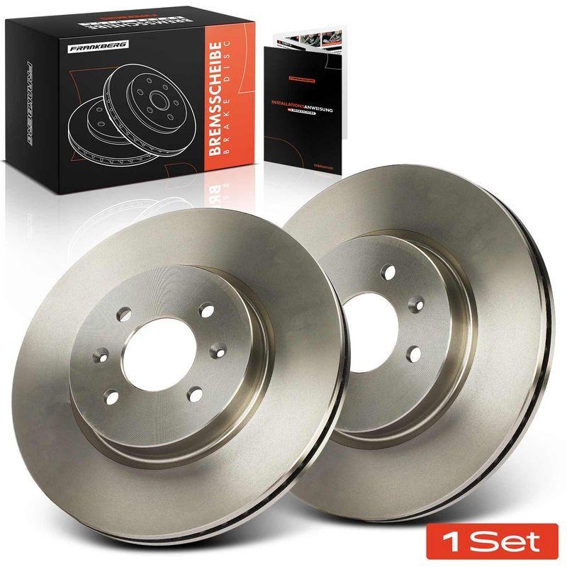 2x Frankberg Bremsscheiben Vorderachse 5481FB0034167