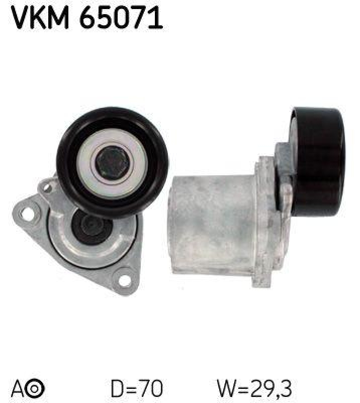 SKF Riemenspanner, Keilrippenriemen VKM 65071