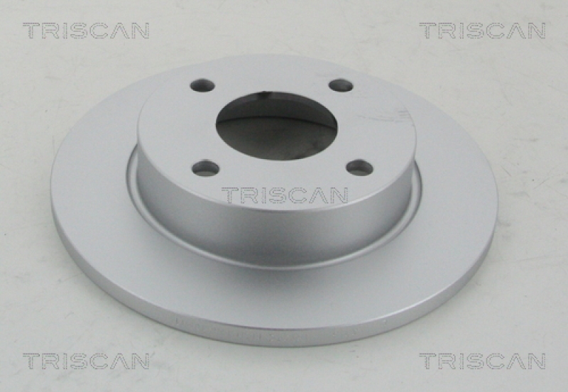 2x TRISCAN Brake Disc COATED