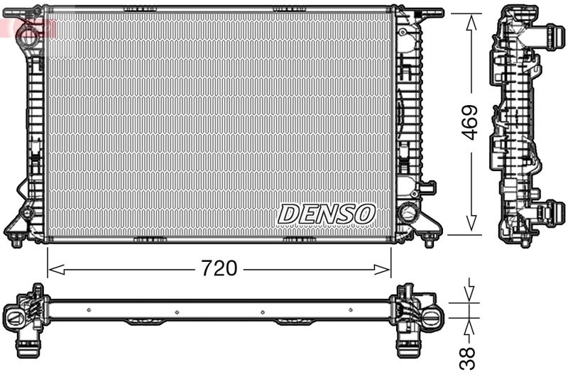 DENSO Kühler, Motorkühlung