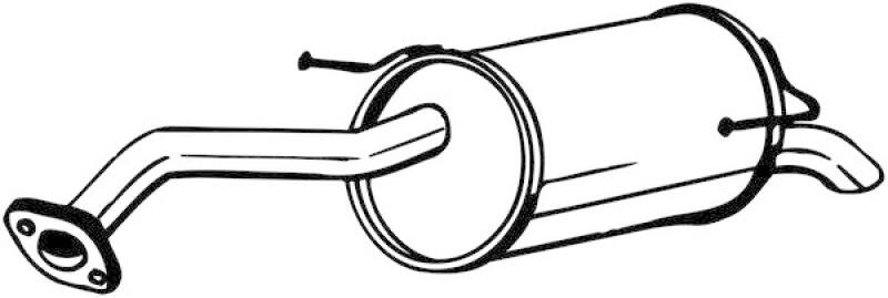 BOSAL Endschalld&auml;mpfer 145-117