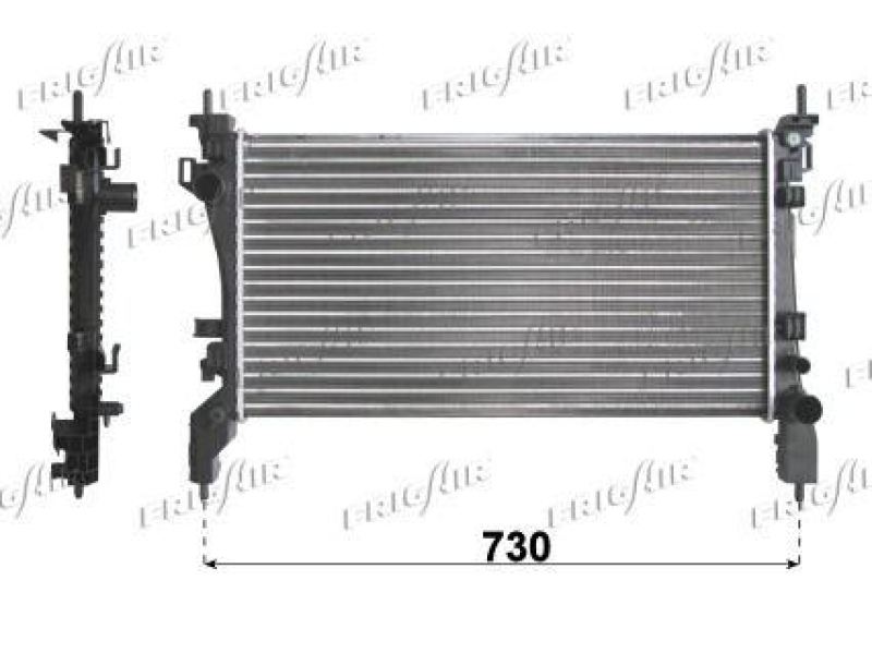 FRIGAIR Radiator, engine cooling