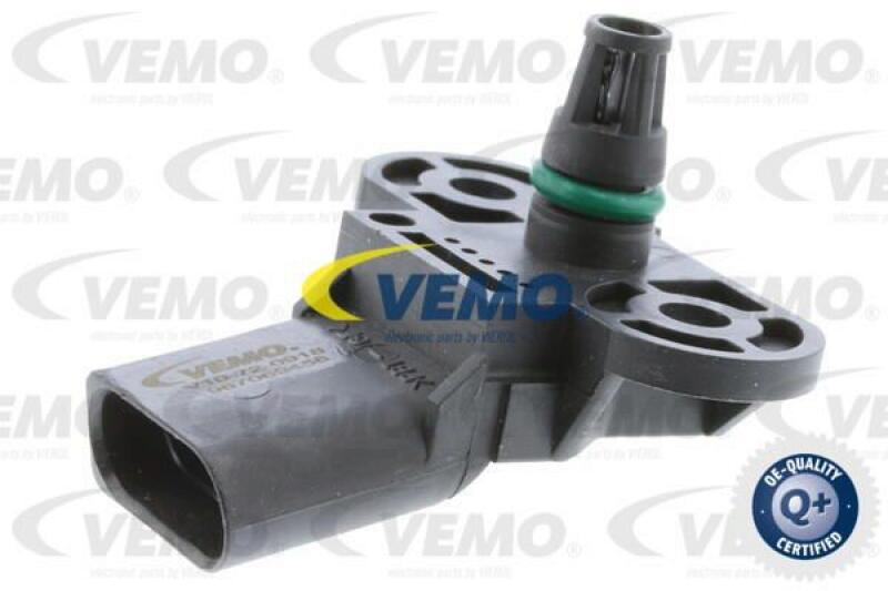 VEMO Air Pressure Sensor, height adaptation Q+, original equipment manufacturer quality